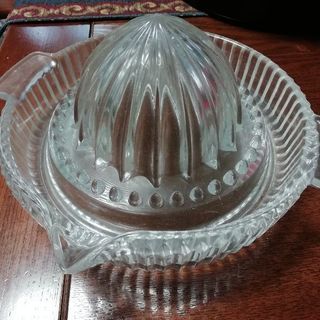 ガラス　グレープフルーツ絞り