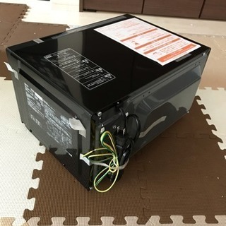 電子レンジ[黒]未使用  山善(YRL-F180)の画像