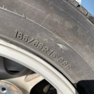 15インチ タイヤホイール4本セットの画像