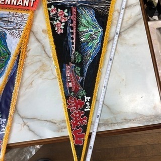 昭和レトロ   ペナント  群馬県  赤城山  未使用品の画像