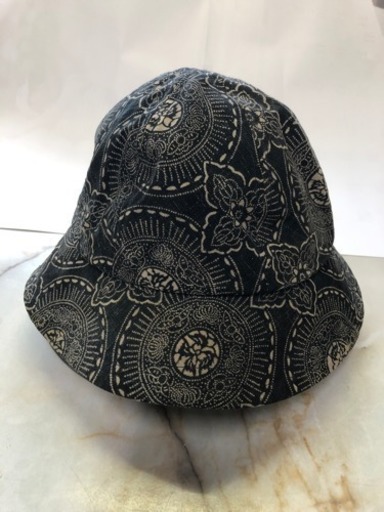 帽子   藍染   古布   ハンドメイド