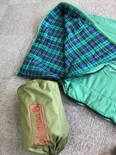 コールマン テント、マット、シュラフセット！