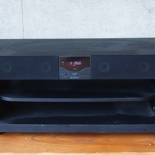  ♪サウンドスピーカー付きテレビ台 CAVジャパン THRF-90 3.1ch オーディオラック 3Dサウンド リモコン・ケーブル付き 映画 ドラマ ゲームの画像