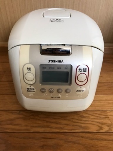 【炊飯器】TOSHIBA RC-10LM