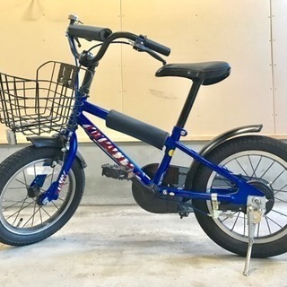 子供用自転車 サイクルあさひ Dually 14インチ 屋内保管