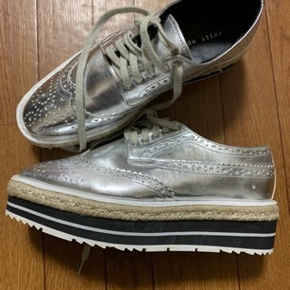 オックスフォードシューズ 25センチの画像