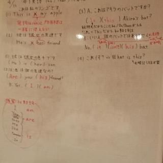 【中学レベル】大人の方の英語の勉強お手伝いします（1h/1000円）