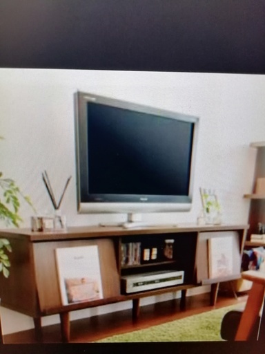 テレビボード　ダークブラウン　幅150×奥行き39.5×高さ56cm