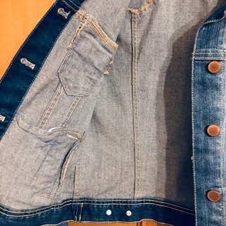 H&M Gジャン デニムジャケット レディースの画像