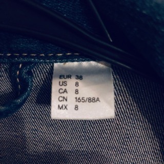 H&M Gジャン デニムジャケット レディースの画像