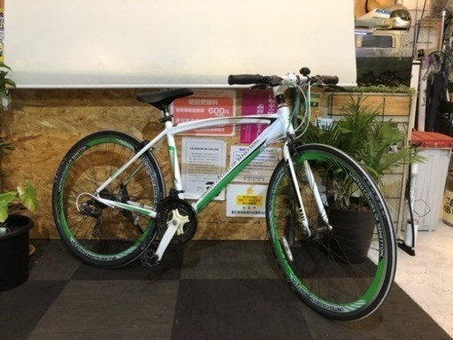 【クロスバイク】ベネトン 700c アルミフレーム