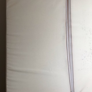 LOWYA高反発三つ折りマットレスダブル 洗えるカバー付の画像