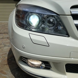 検査31年9月C200ワゴンコンプレッサーアバンギャルド ブラックレザー/純正HDDナビ/バックカメラ/シートヒーター/クルーズコントロール/ETCの画像