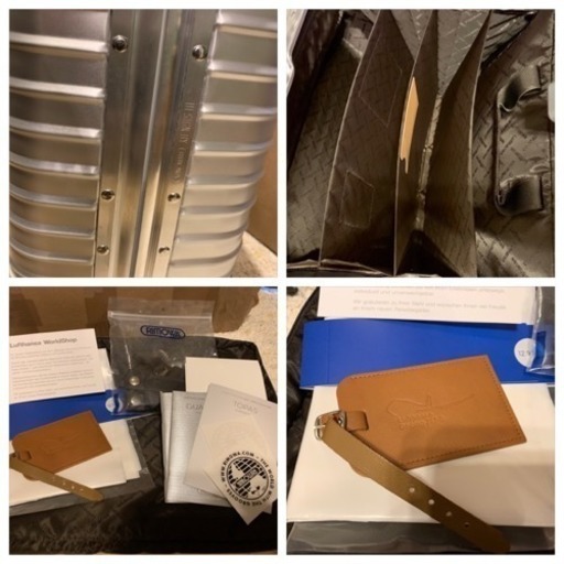 【新品】リモワ RIMOWA Lufthansa Boeing 747-8 ボーイング 4輪