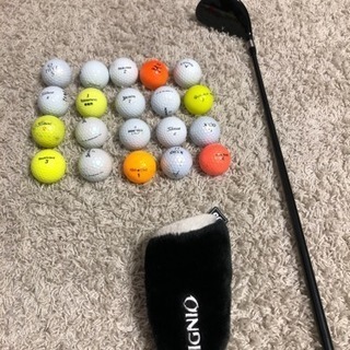 ゴルフ イグニオ ユーティリティとロストボール20個セット
