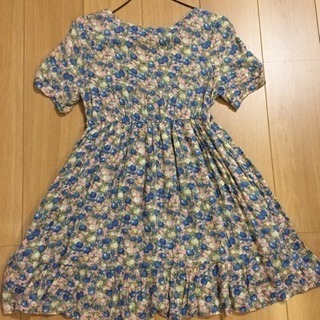 レトロ柄 ワンピース チュニックの画像