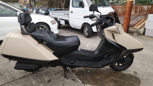 ホンダフュージョンXMF02ベージュ程度の良いものが手に入りました不滅