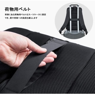 防水 USB充電ポート　リュックの画像