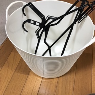 ランドリーバスケット（決まりました 取り引き中）の画像