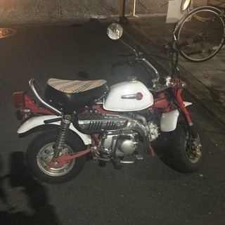 非純正 MONKEY モンキー 50cc ジャンク レストアベー...