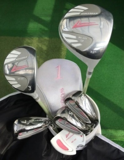 WE-101☆レディース☆ゴルフクラブセット☆初心者セット★ホワイト