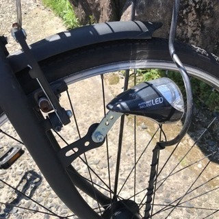 自転車 27インチ 6段変速 LEDオートライトの画像