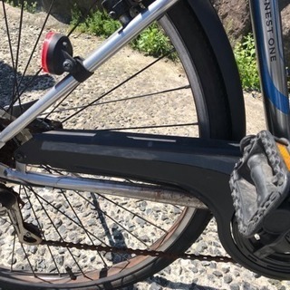 自転車 27インチ 6段変速 LEDオートライトの画像