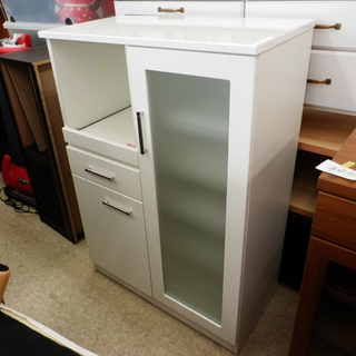 PayPay対応 ニトリ 食器棚 レンジ台 レンジボード キッチンラック