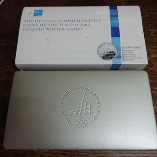 2006トリノオリンピック銀貨6枚セット