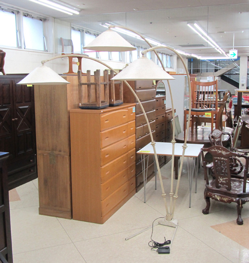 アメリカン ビンテージ フロアランプ ペンダントライト 3灯