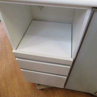 ニトリ キッチンカウンター ポスティア135WH【トレジャーファクトリー 