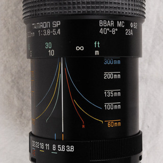 8901 TAMRON SP 60-300ｍｍ F3.8-5.4 オリンパス OM用 フィルター キャップ付　アントレの画像