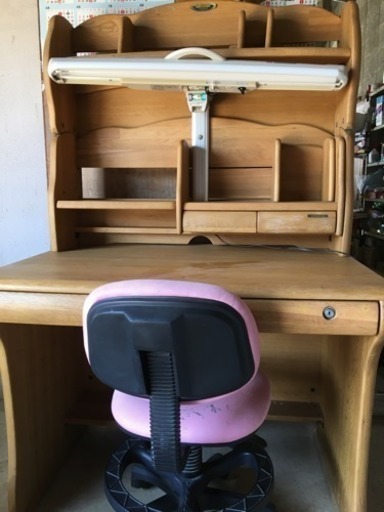 学習机使ってね！