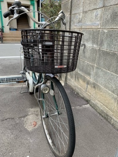 電動自転車  ヤマハ PAS  24インチ  4Ah  グリーン色  ★お買い得★電動アシスト付き自転車
