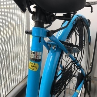 《急募‼︎ 中古1年前》4月19日まで ママチャリ売ります 26インチ ワイヤーロックサービスの画像