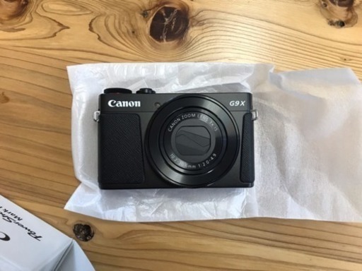 新品！未使用！Canon Power Shot G9 X Mark2 黒ブラック
