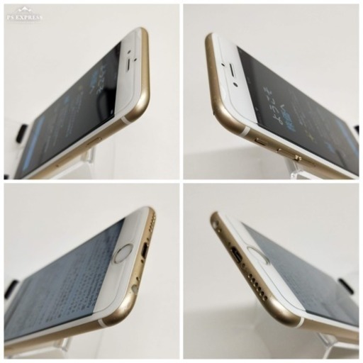 SIMフリー iPhone 6s 64GB Gold バッテリー91% 美品 ＜本体のみ＞