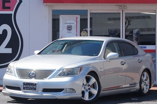 レクサス LS460 バージョンS シルバー自社ローン専門