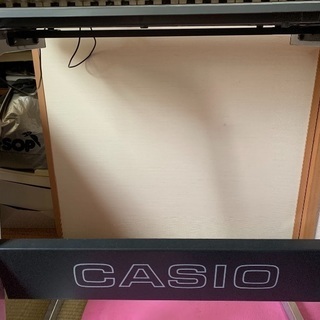 カシオ電子オルガン キーボード 台付きの画像