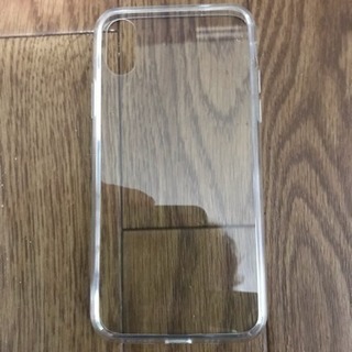 iPhone XS 背面クリアケース 新品未使用の画像