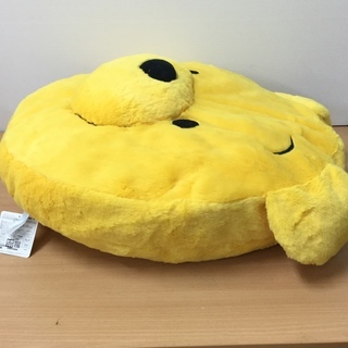 くまのぷーさん ぬいぐるみ ジャンボクッション の画像