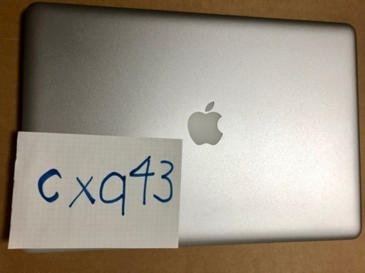 ★MacBook Pro 15 CORE i7 Intel製SSD480GB SORSAIR製 メモリ16GB マックブックプロ ハイエンドモデル 箱付き インテル製SSD★