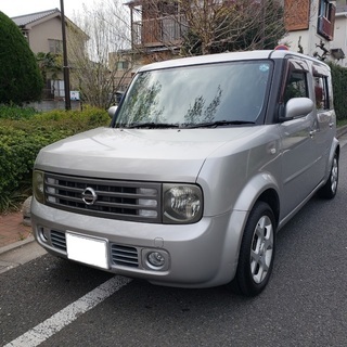 キューブキュービックＥＸ　車検32年4月　走行53000キロ　純正ＨＤＤナビ＆フルセグＴＶ＆バックカメラ　ＥＴＣ　純正キセノンライト　15インチＡＷ8部山の画像