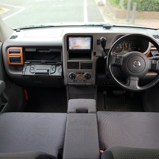 キューブキュービックＥＸ　車検32年4月　走行53000キロ　純正ＨＤＤナビ＆フルセグＴＶ＆バックカメラ　ＥＴＣ　純正キセノンライト　15インチＡＷ8部山の画像