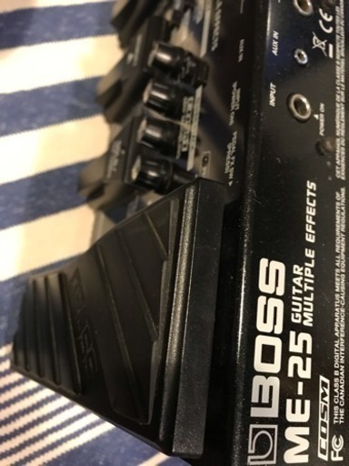 マルチエフェクター、BOSS ME-25 エレキギター用