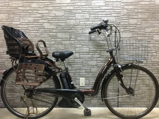 新生活応援SALE  東京23区配達無料  新基準  ヤマハ パスラフィーニ  6Ah リチウム 電動自転車 中古 26 チャイルドシート付き