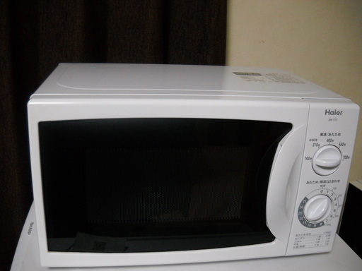 美品　Haier/ハイアール 電子レンジ JM-17C