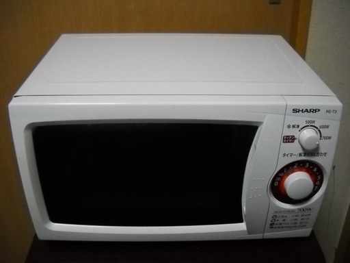 美品　シャープ 電子レンジ RE-T3-W5 50Hz専用 ホワイト