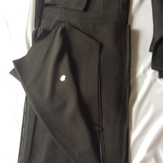 無料 0円 和装 喪服 着物 帯 多数あり 手芸用としてもどうぞ 和服 黒の画像