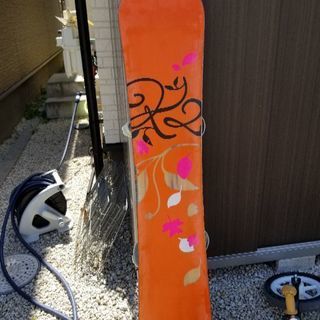 スノーボード 板 バイン付の画像